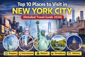 Top 10 Places to Visit in New York City (Detailed Travel Guide 2026)